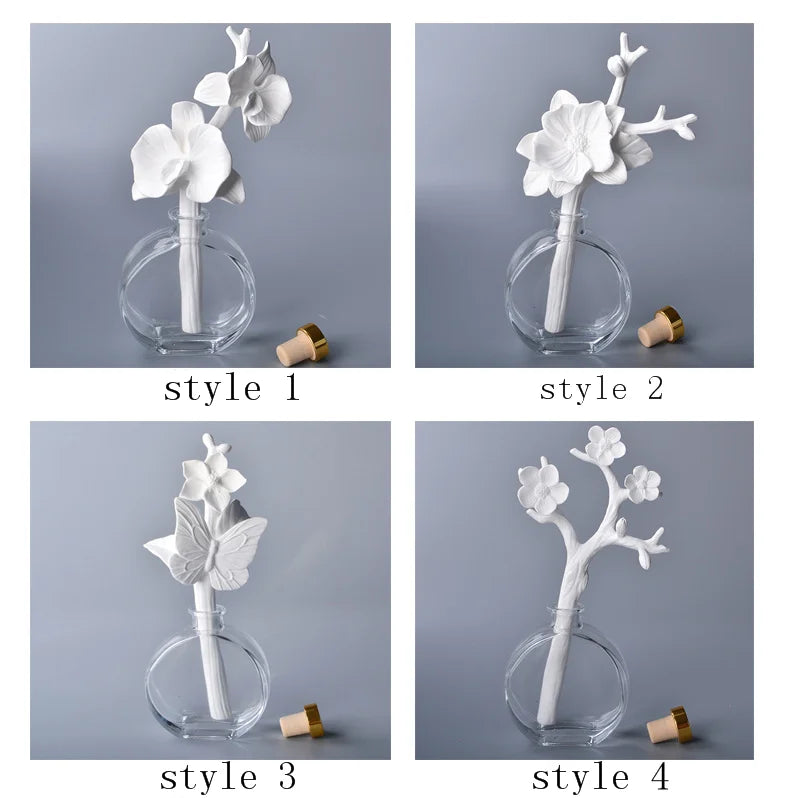 Diffuseur de parfum céramique fleur