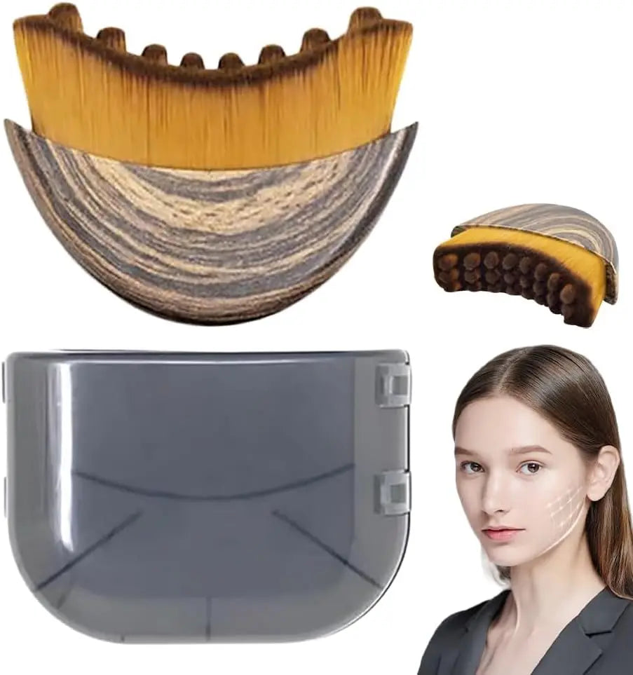 Brosse de drainage lymphatique visage