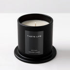 Bougie parfumée premium soja & verre cloche