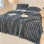 Plaid XL côtelé multi-usage
