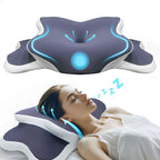 Oreiller cervical ergonomique mémoire de forme
