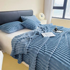 Plaid XL côtelé multi-usage