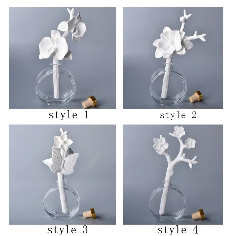 Diffuseur de parfum céramique fleur