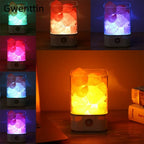 Lampe en cristal de sel de l'Himalaya